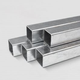 Vierkant-Stahlrohr 30x30 Mm – 35x35 Mm / 40x40 Mm, Wandstärke 1,5 Mm, Länge 50 Cm