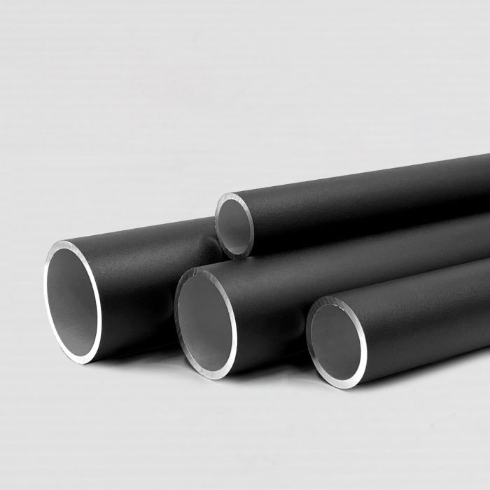 Stahlrohr schwarz - Ø 21,3 mm x 2,2 mm, Schwarz, Klemp